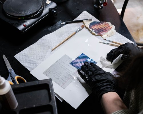 Instant Film Emulsion Lifts & Creative Manipulation