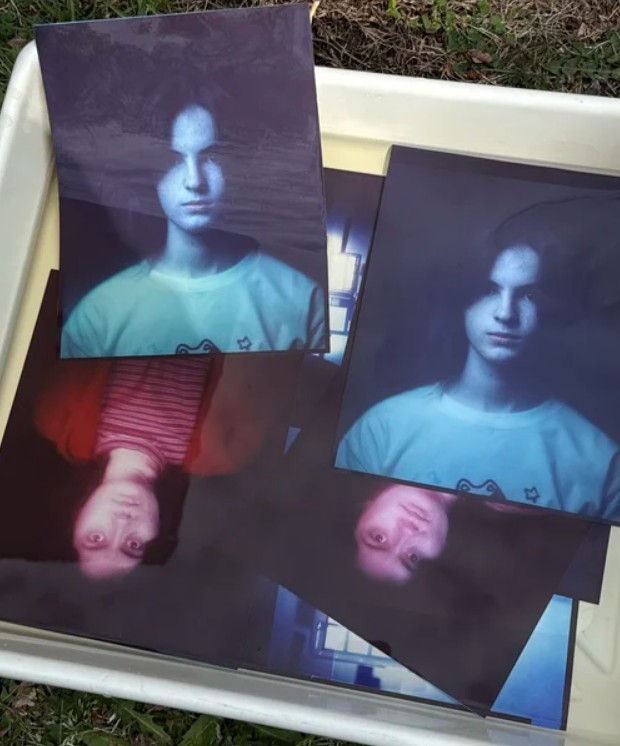 Paper Positives: In-Camera Color