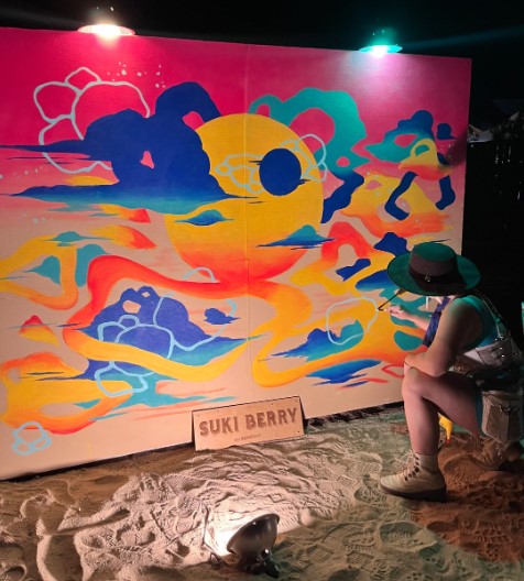 Visual Jazz: Abstract Painting on Wood