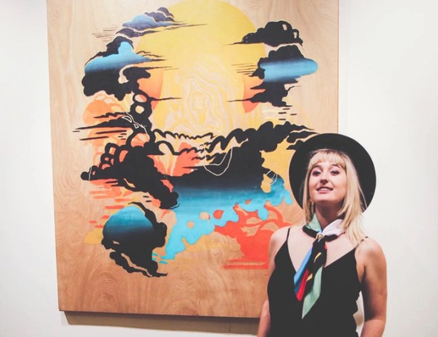 Visual Jazz: Abstract Painting on Wood