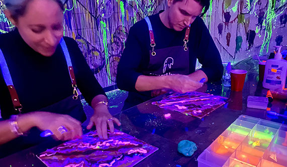 Hands-On Slime Art Activities & Workshops