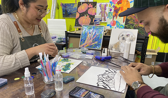 Hands-On Slime Art Activities & Workshops