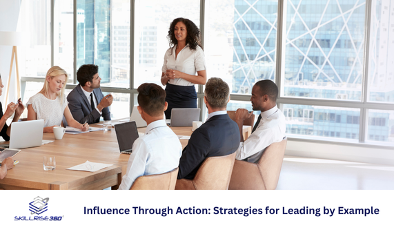 Influence Through Action Strategies for Leading by Example