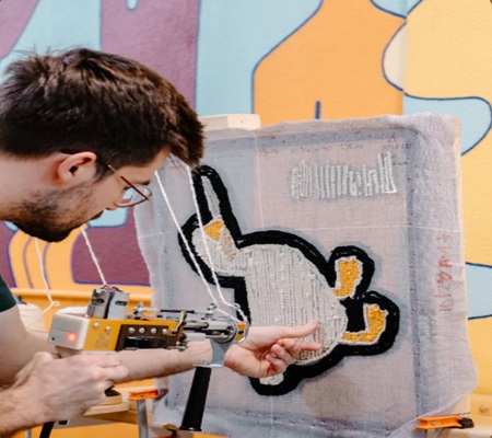 Tufting Workshop - Custom Design (27x27 Inch Frame)