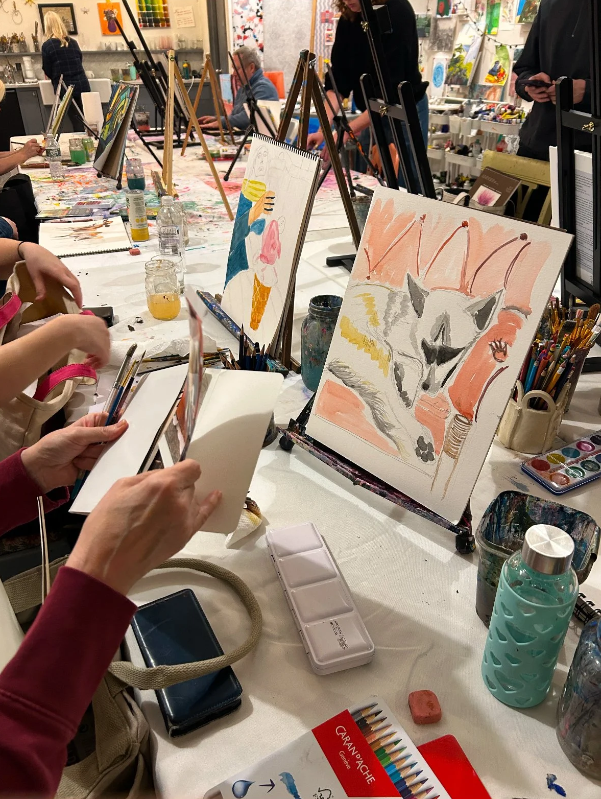 Beginner & Intermediate Drawing & Painting: Light, Color & Gesture