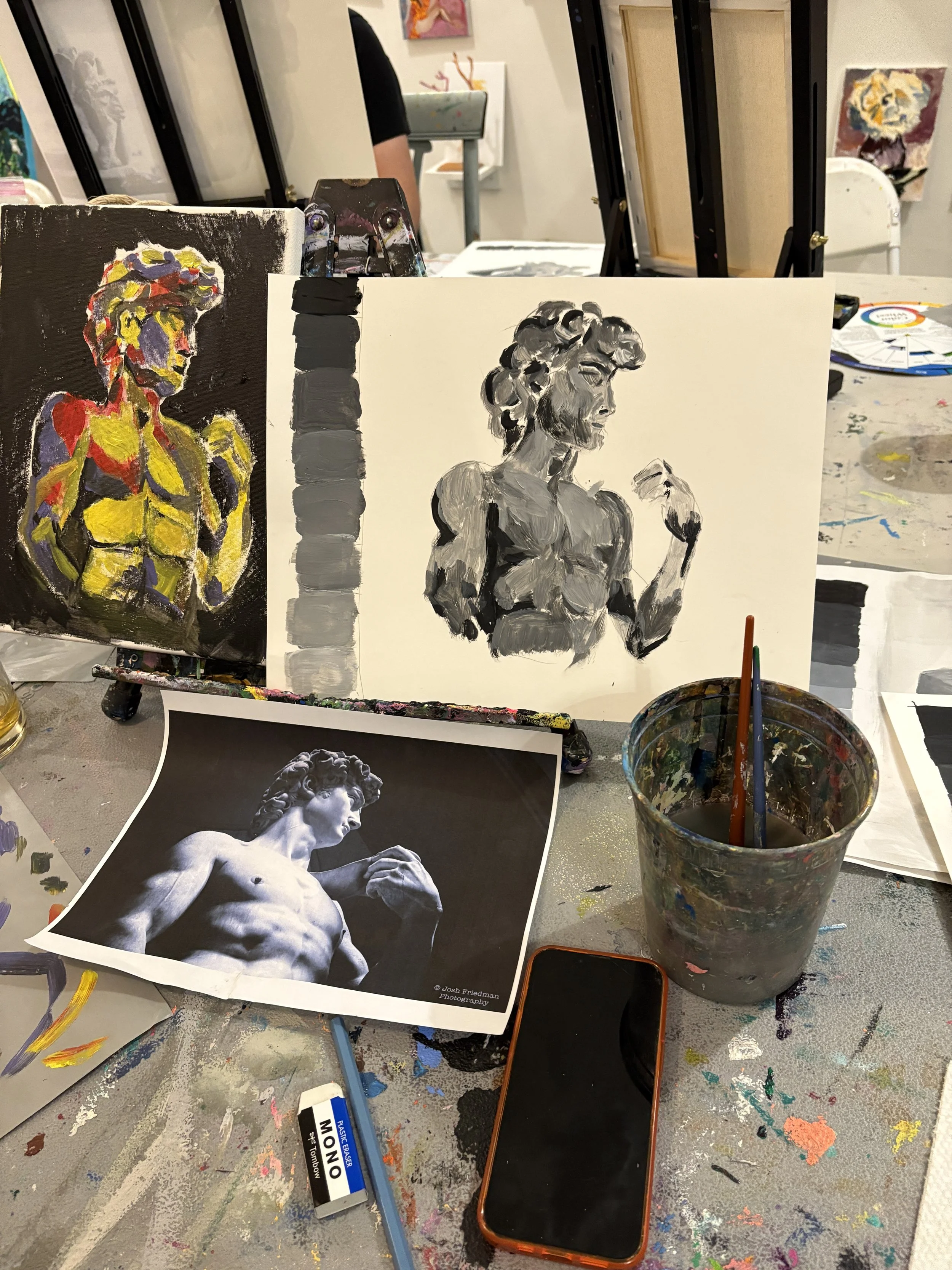 Wednesday Night 8-Week Experienced Painter Adult Class with Sara Woster