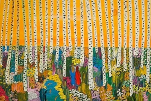 Colorful Landscapes Inspired by Matthew Wong