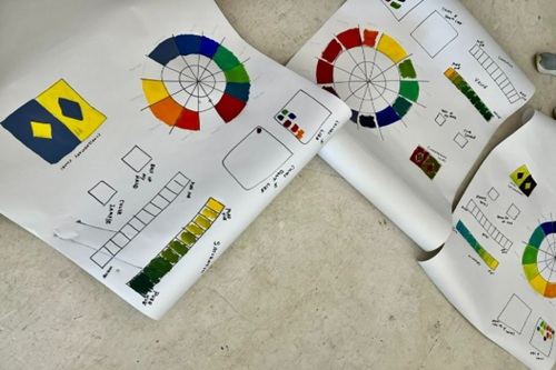 Color mixing and Color Theory