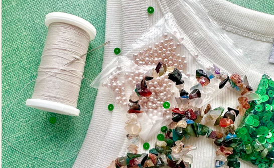 Upcycling: Bead-dazzel