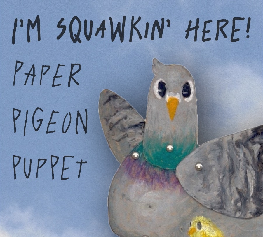 Paper Pigeon Puppet Making (Family Workshop)