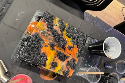 Resin Canvas Art Workshop
