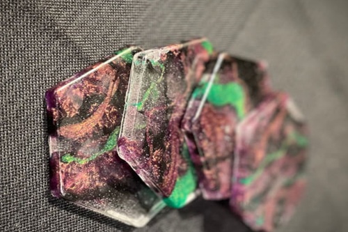 Resin Coaster Making