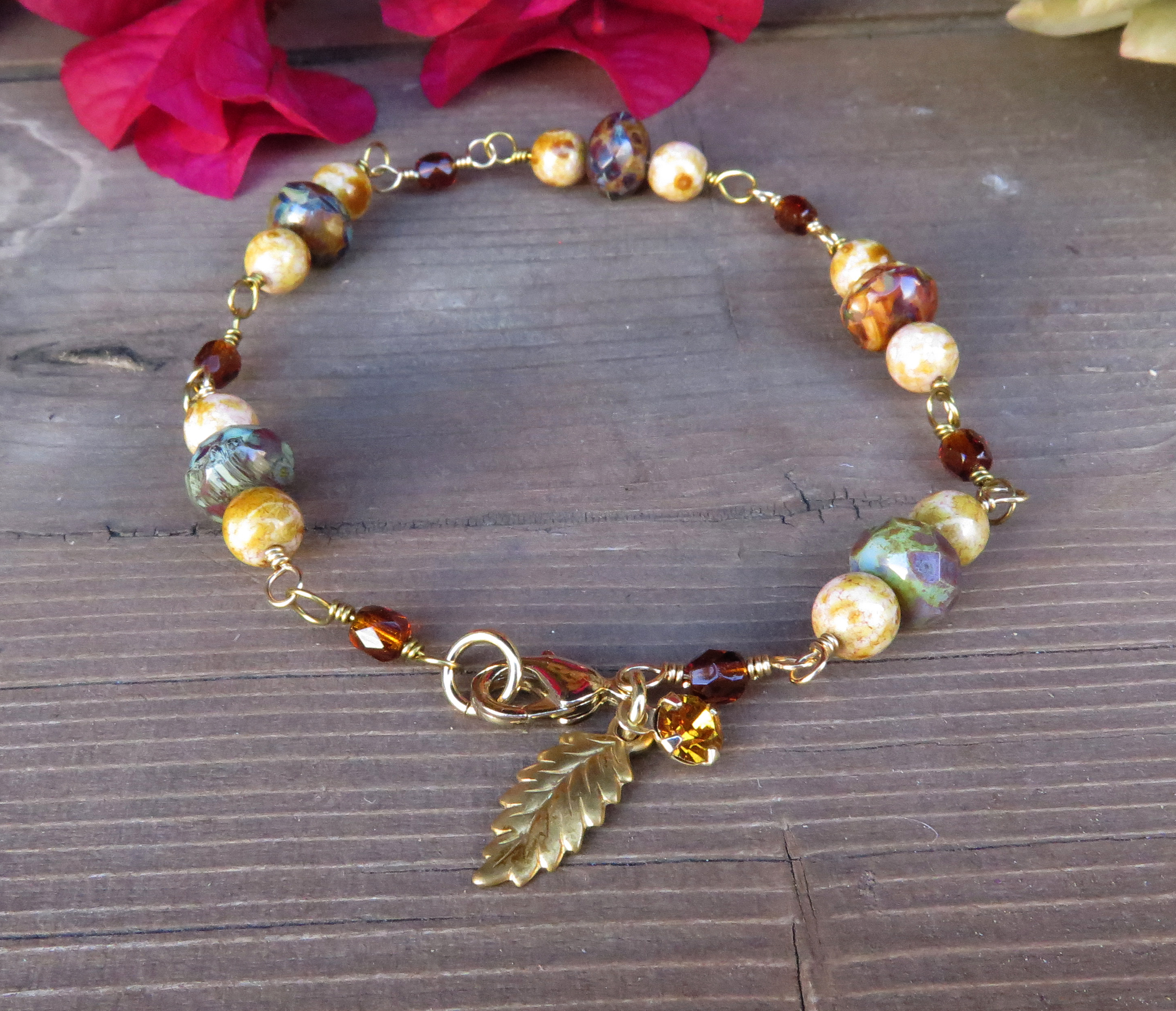 Intro to Wire Wrapping – Beaded Chain Necklace
