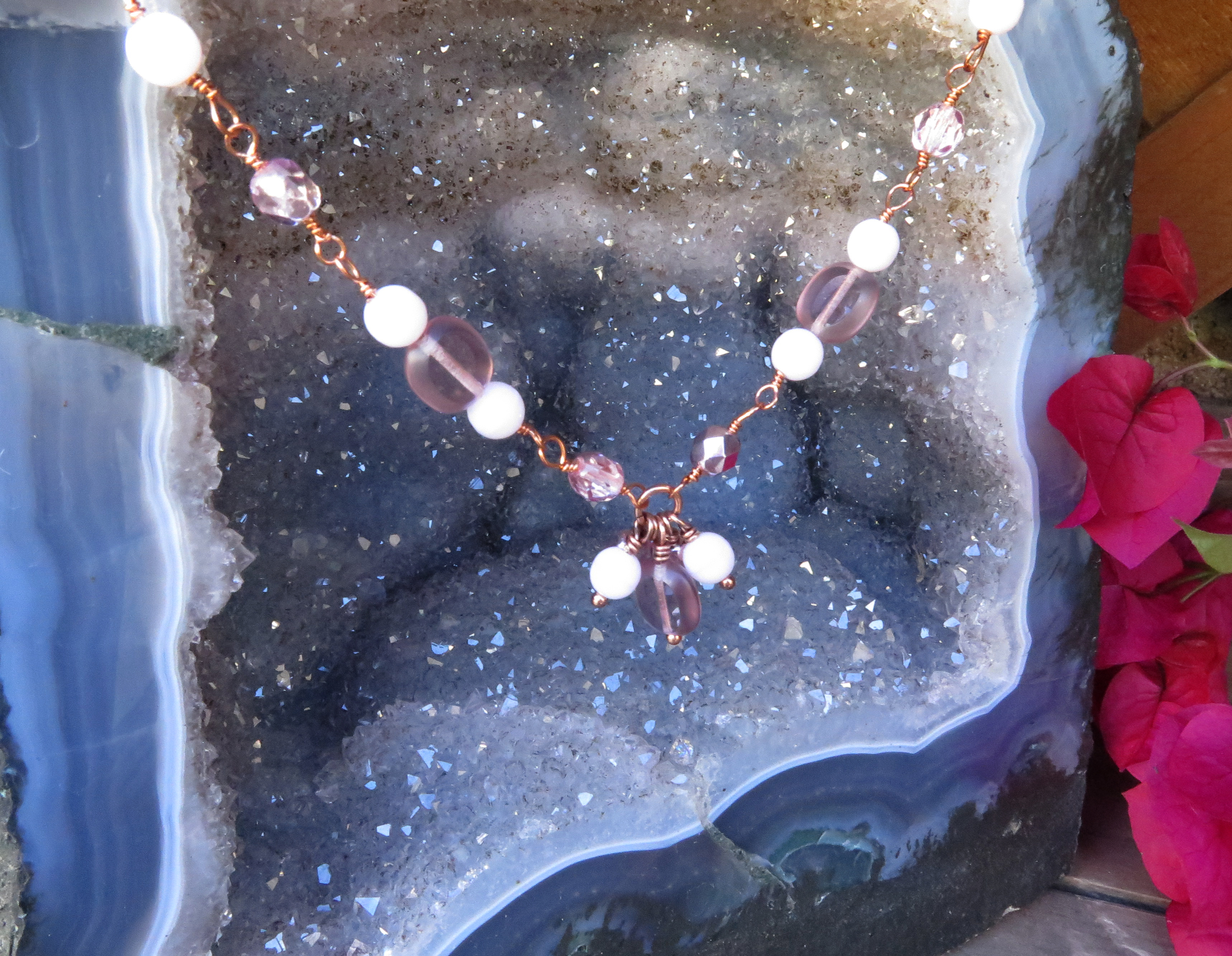 Intro to Wire Wrapping – Beaded Chain Necklace