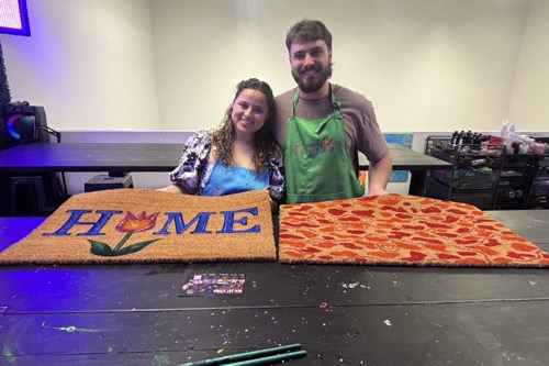 Doormat Paint Experience