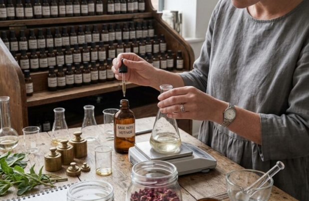Understanding Top, Middle & Base Notes in Aromatic Blending