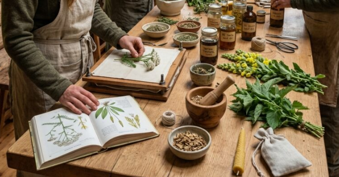 Herbalism for Beginners: From Plant Identification to Botanical Crafting