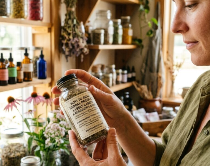 How to Read Herbal Product Labels: A Beginner’s Guide