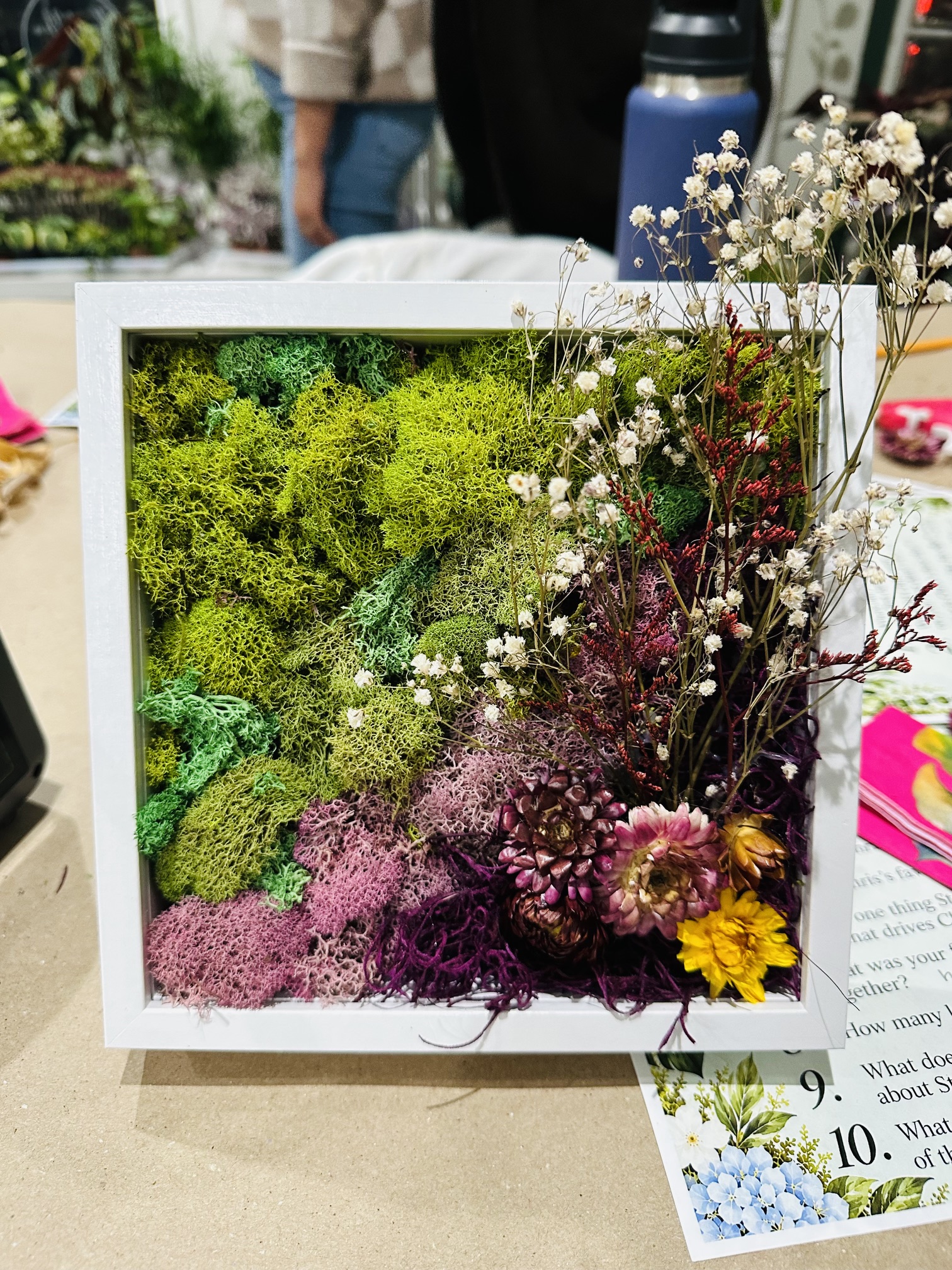 Moss Wall Art Workshop