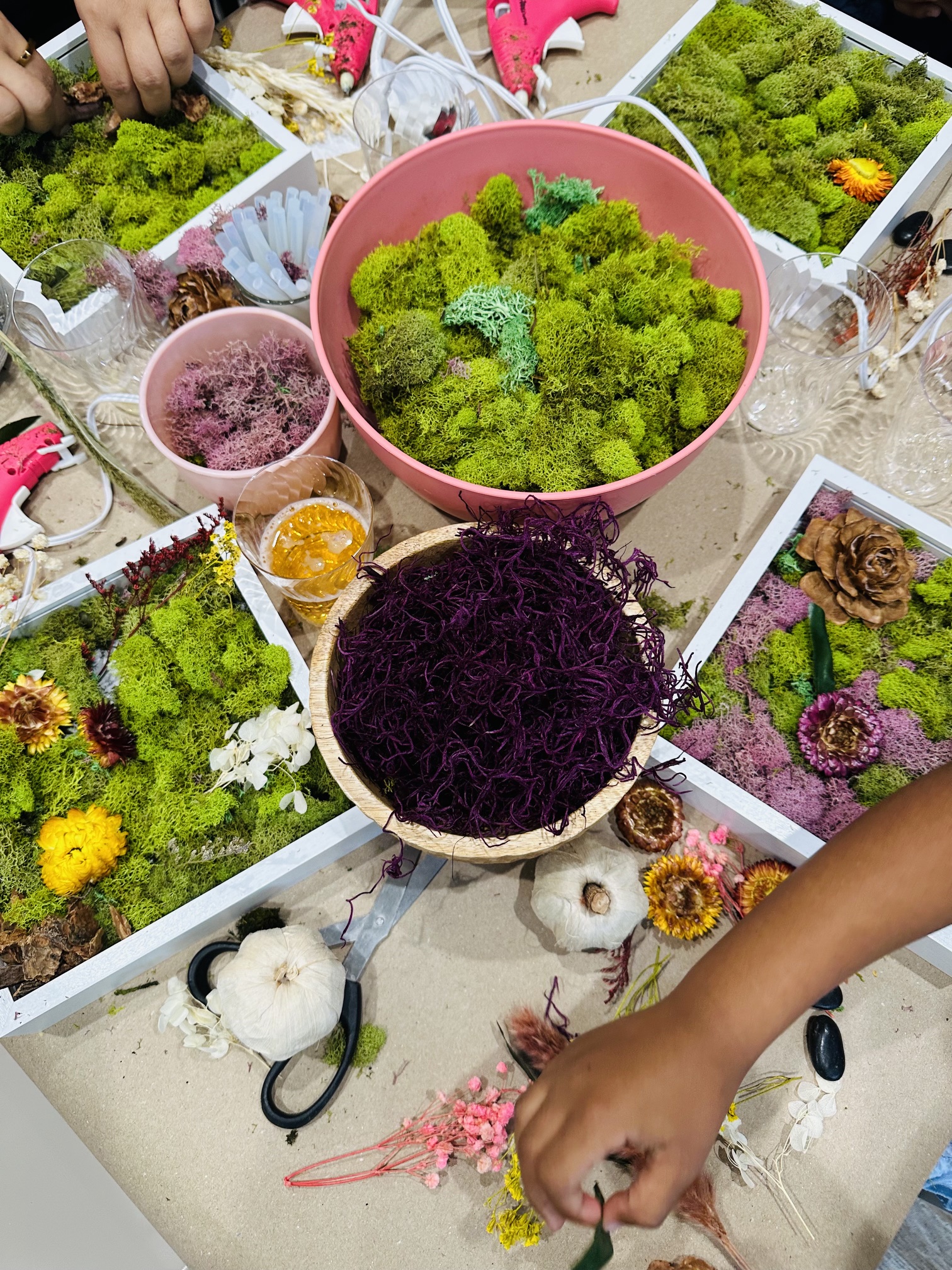 Moss Wall Art Workshop