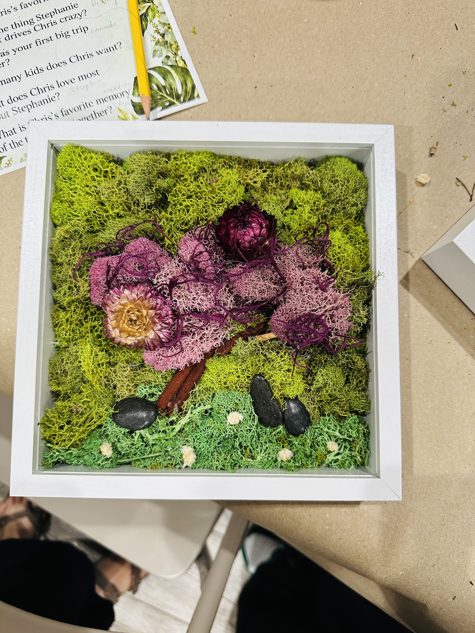 Moss Wall Art Workshop