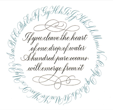 Curvaceous Copperplate