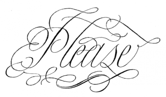 Flourished Capitals Simple to Ornate Calligraphy &amp; Hand