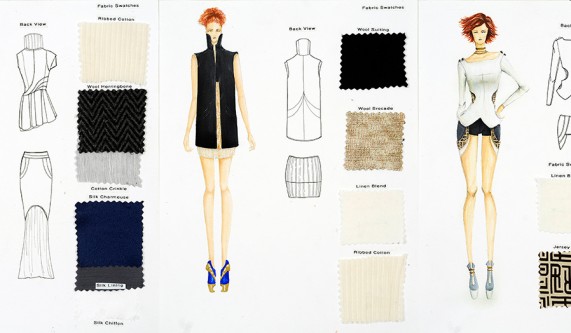 Fashion illustration course - INSPIRED AND DESIGNED