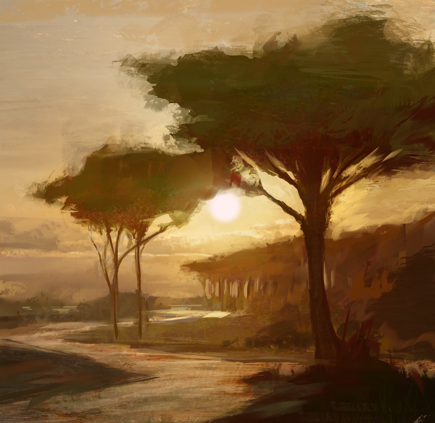 Abstract Realism The Idealized Landscape Landscape Painting Classes New York CourseHorse