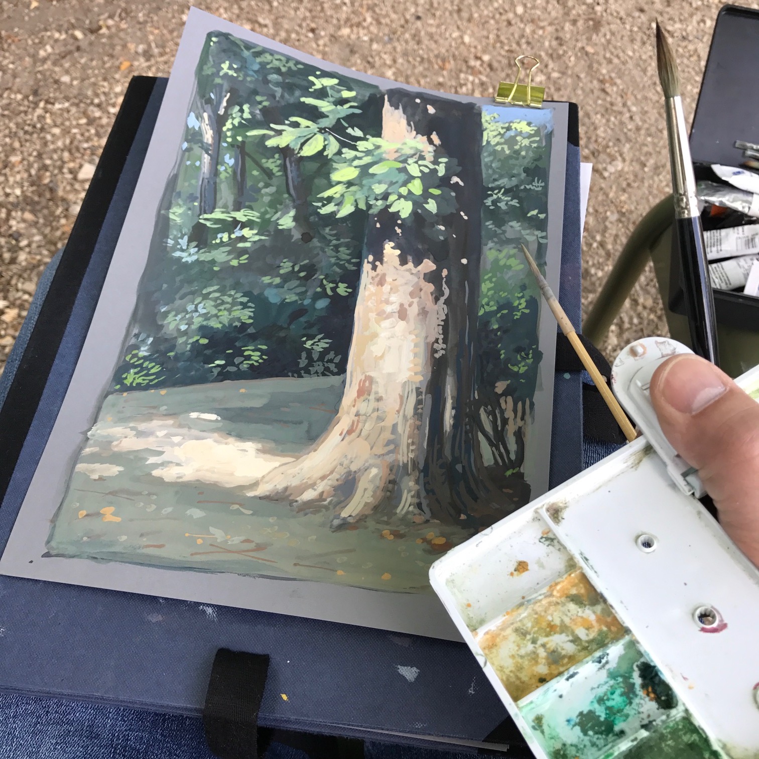 Gouache: The Perfect Sketch Medium