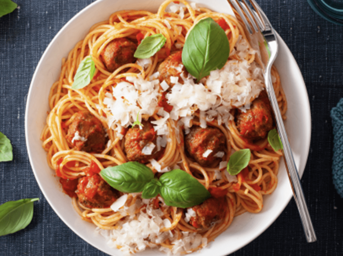 Spaghetti & Meatballs for Parents & Kids ages 8 & up