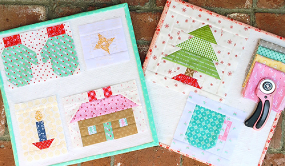 Glitter Houses Block Of The Month Quilting Classes Los Angeles Coursehorse Quilt Emporium