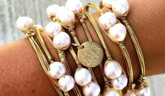 Wired Pearls Bracelet