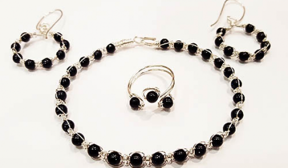 Wire Shamballa Set