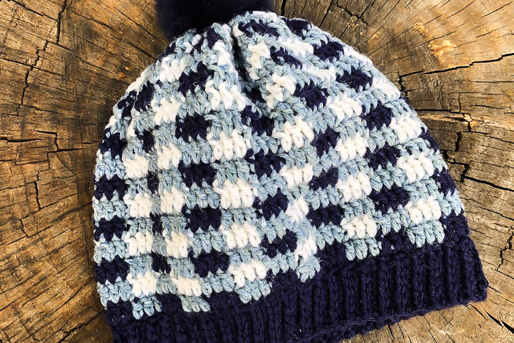 Crochet Plaid Hat or Scarf Workshop
