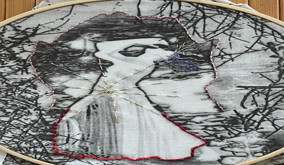 Embroidery on Photo Images