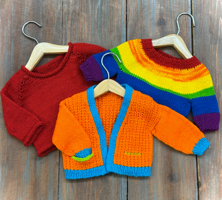 Seamless Sweater Construction Making Mini Sweaters