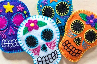 Sugar Skull Embroidery Workshop