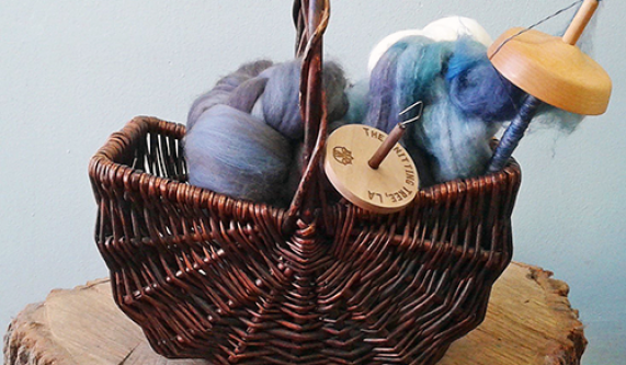 Introduction to Spinning on a Spinning Wheel