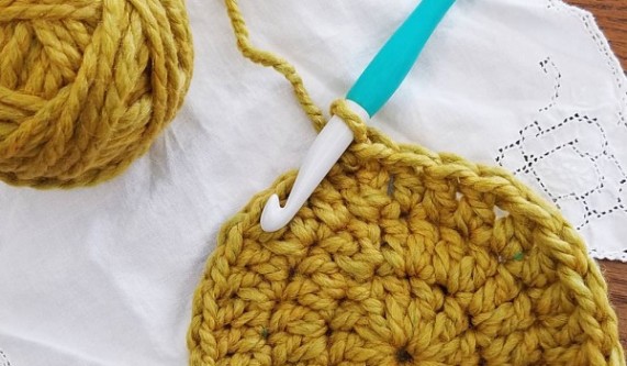 Tunisian Crochet Sampler Shawl Crochet Classes Los - 