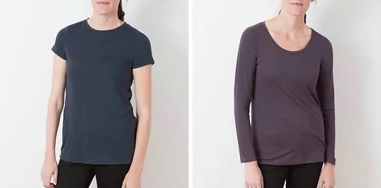 Serged T-Shirt Construction: The Lark T-Shirt