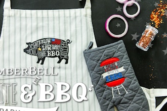 Kimberbell Red White & BBQ Spark Embroidery