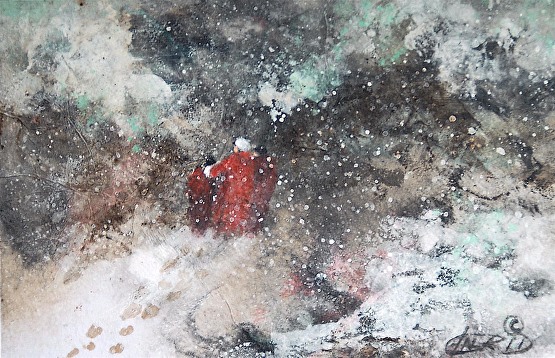 Winter Watercolor Classes with Ingrid