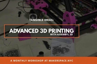 Tangible Ideas: Advanced 3D Printing