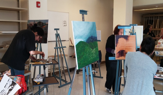 Acrylic Painting [Class in NYC] Educational Alliance Art School