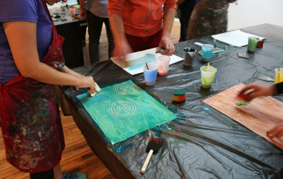 Intro to Paper Marbling