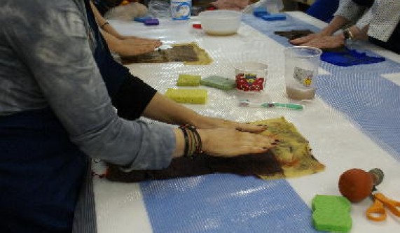 Wet Felting/Nuno II Make it & Wear it 3 Fabulous Scarfs