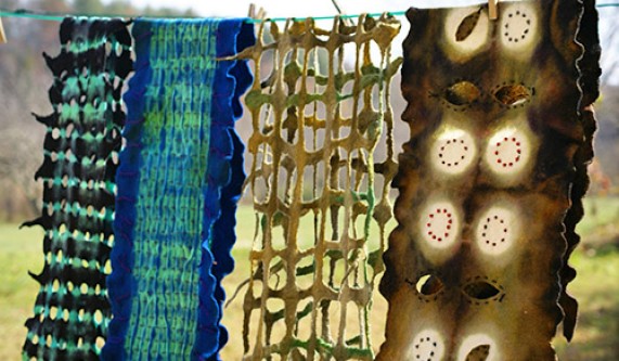 Wet Felting 101 - Sample Making for Beginners