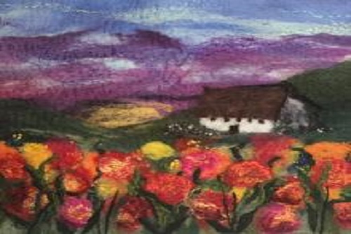 Felted Landscape