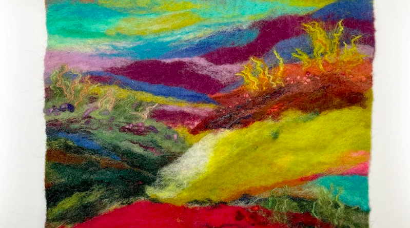 Wet-Felted Landscape Workshop